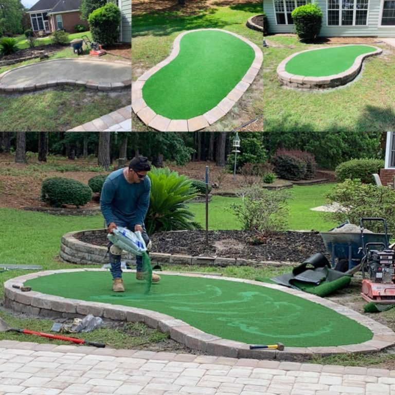 Putting Greens Outdoor Kreations Landscaping Services Myrtle Beach SC